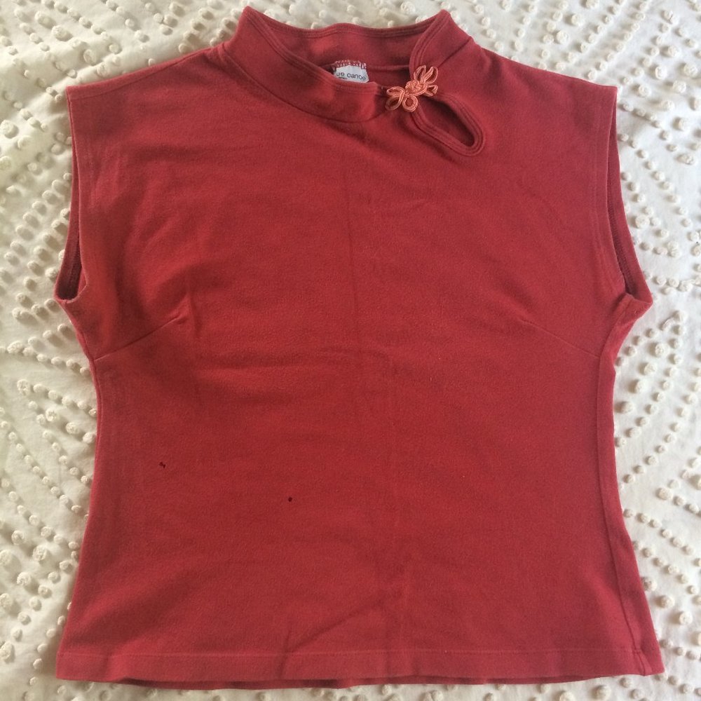 Blue Canoe Mandarin Collar Tank